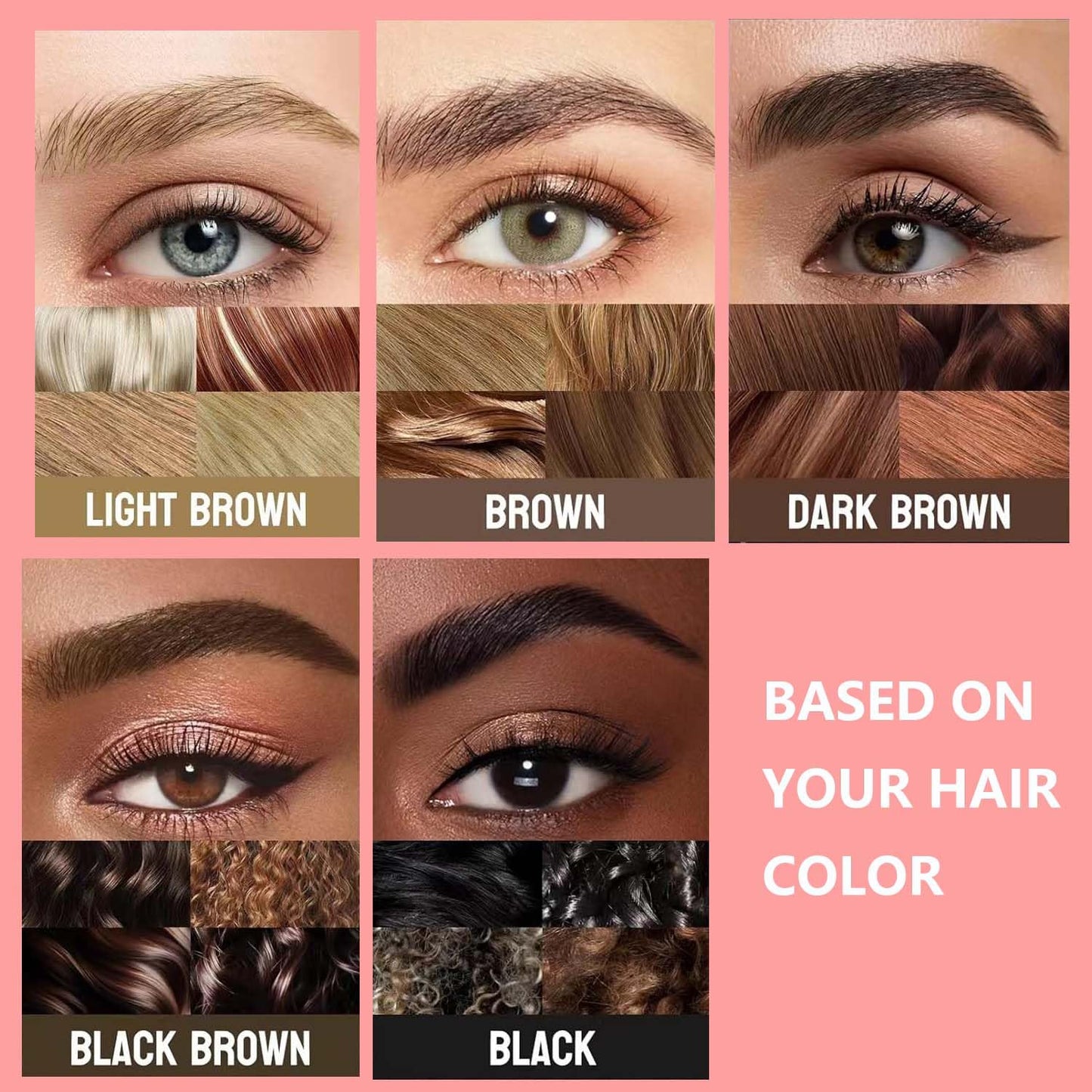 Eyebrow Pencil Dark Brown Liquid Eyebrow Pen 2 in 1 Dual-Ended Eye Brow Pencils for Women Waterproof Natural Brow Pencils Precise Brush Tip Create natural hair like eyebrows that last all day # 03