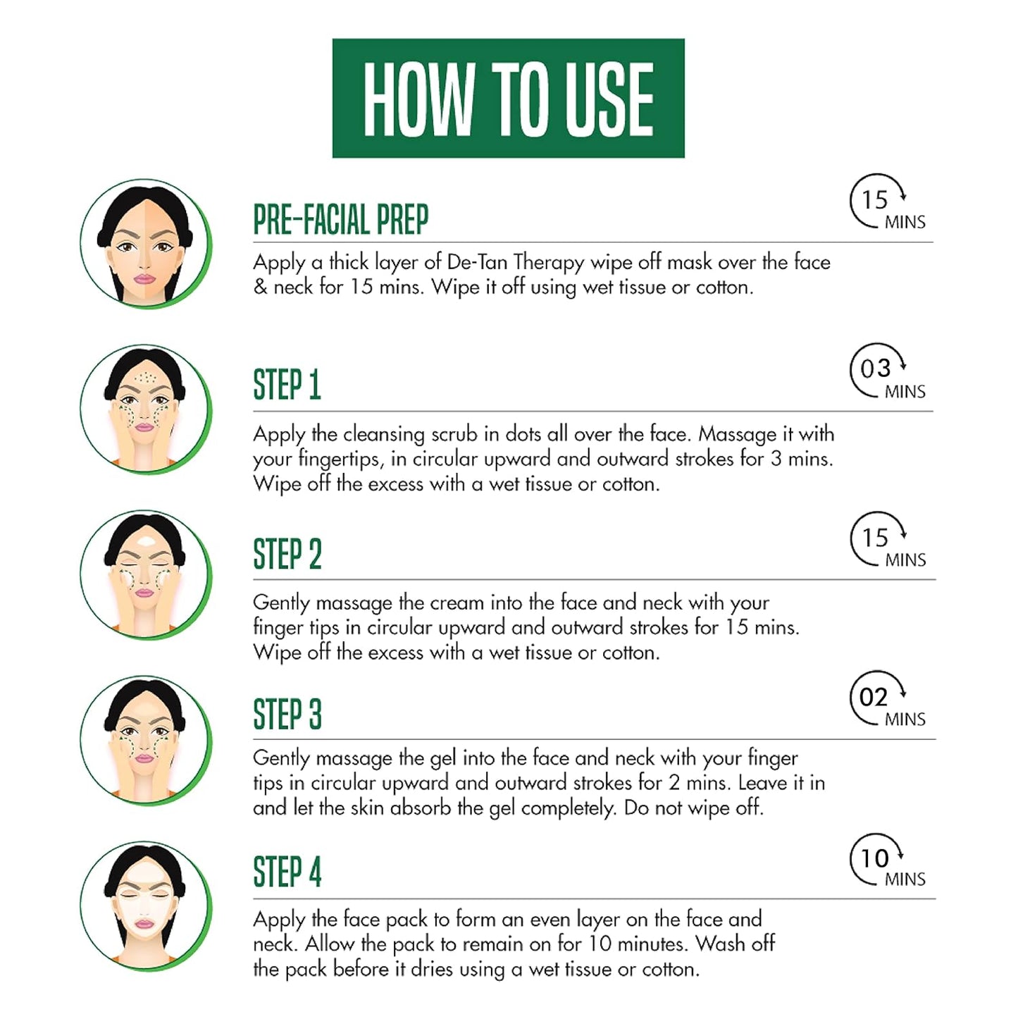 Nature's Essence Glowing Gold Facial Kit (60Grams+15ML)