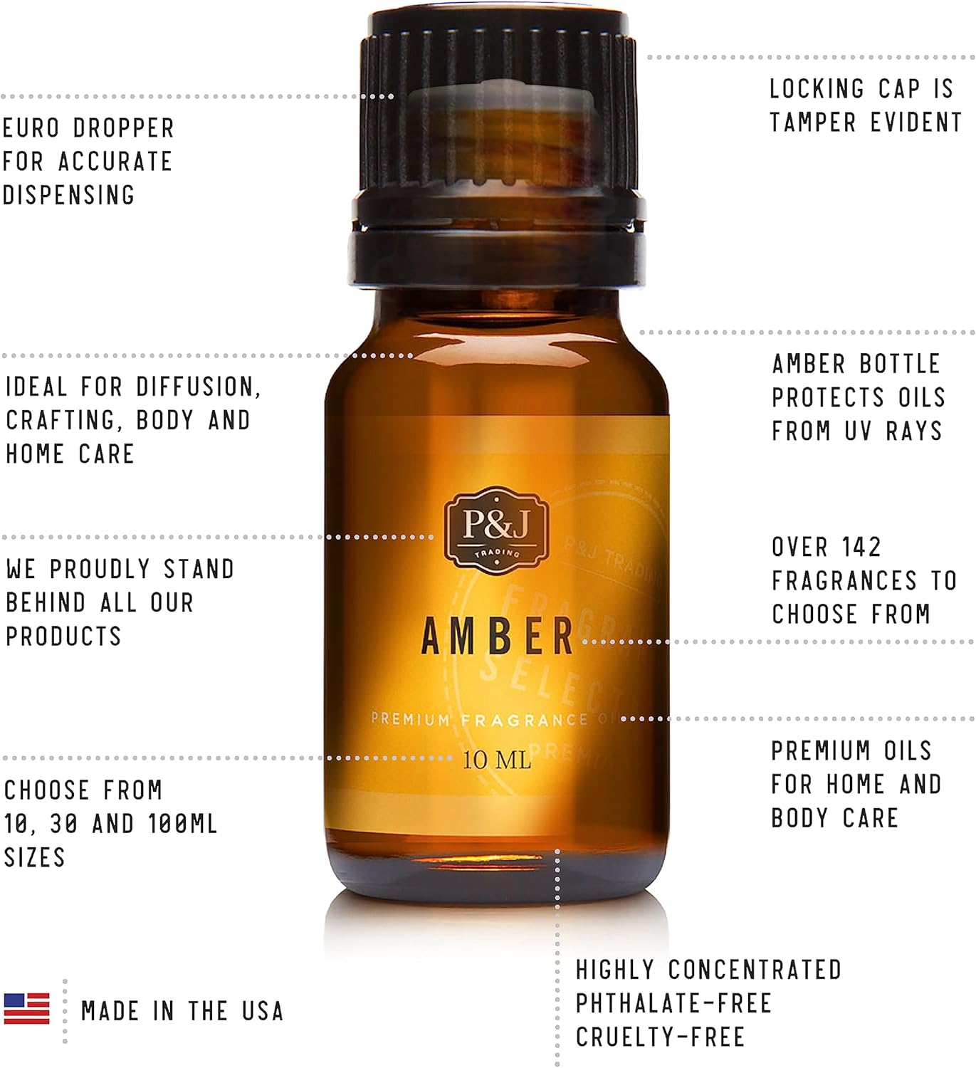 P&J Fragrance Oil - Clove 30ml - Candle Scents, Soap Making, Diffuser Oil, Fresh Scents