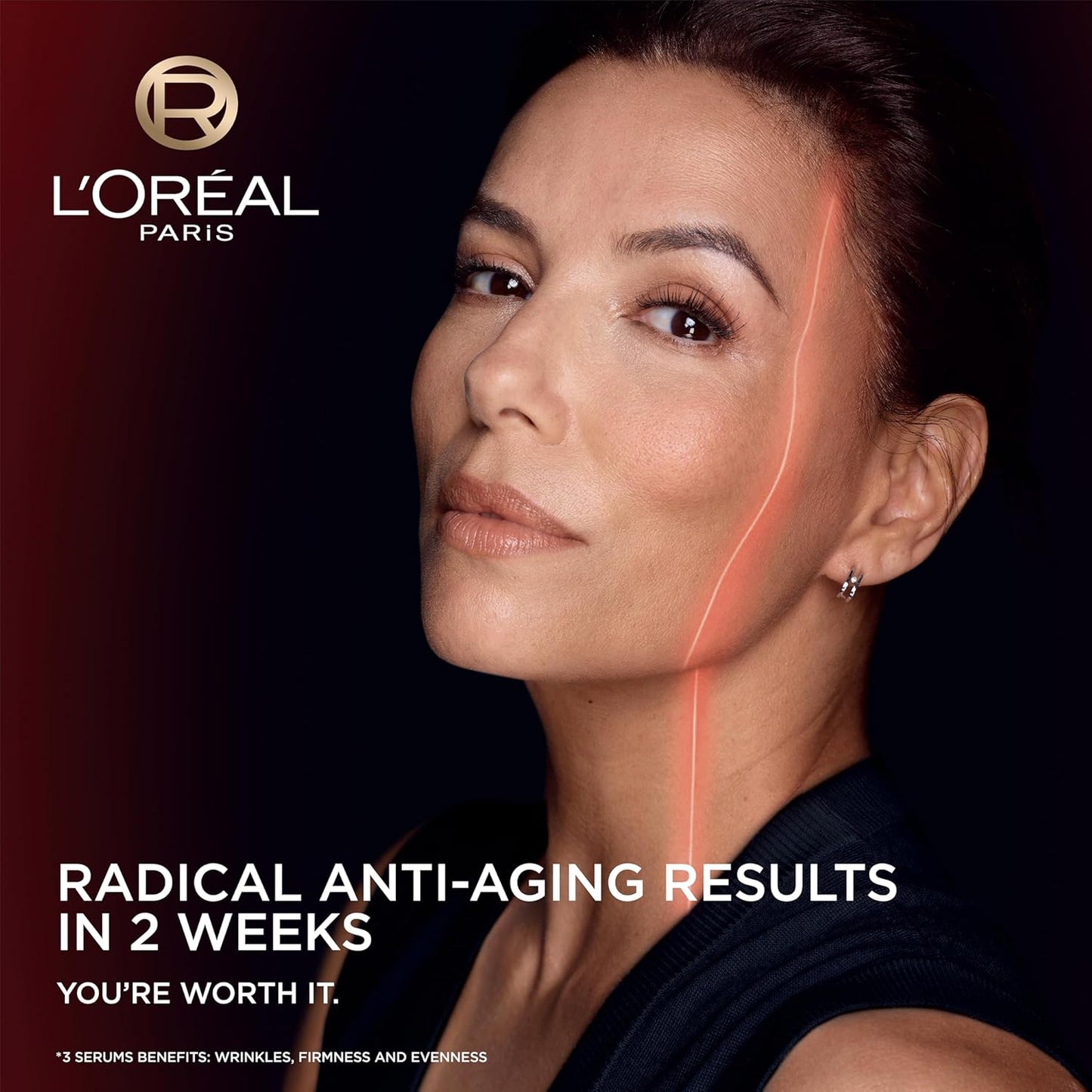 L'Oreal Paris Revitalift Triple Power Age-Defying Face Serum, Anti Aging Serum with 3 in 1 Benefits, Reduces Wrinkles, Firms and Brightens Skin, Includes Sample