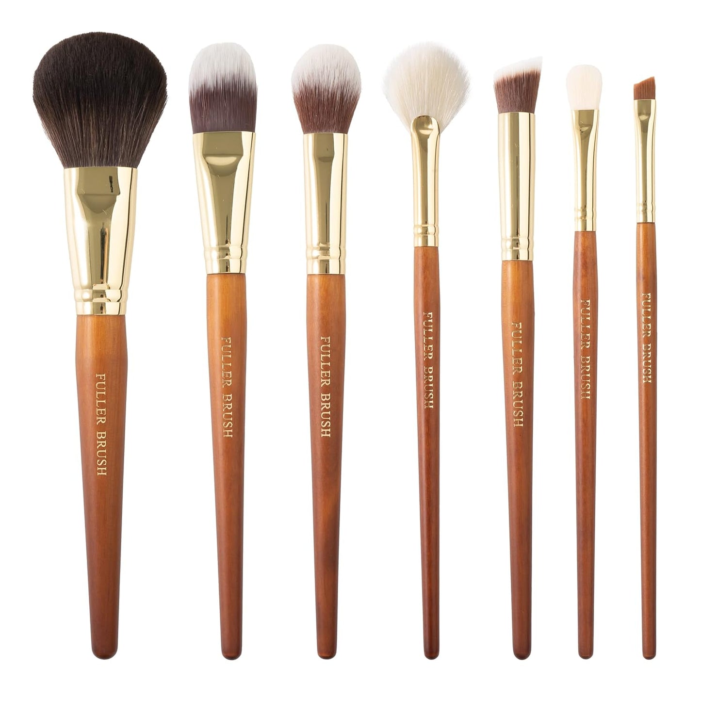 Fuller Cosmetic Brush & Bag Set (Set of 7 Brushes)