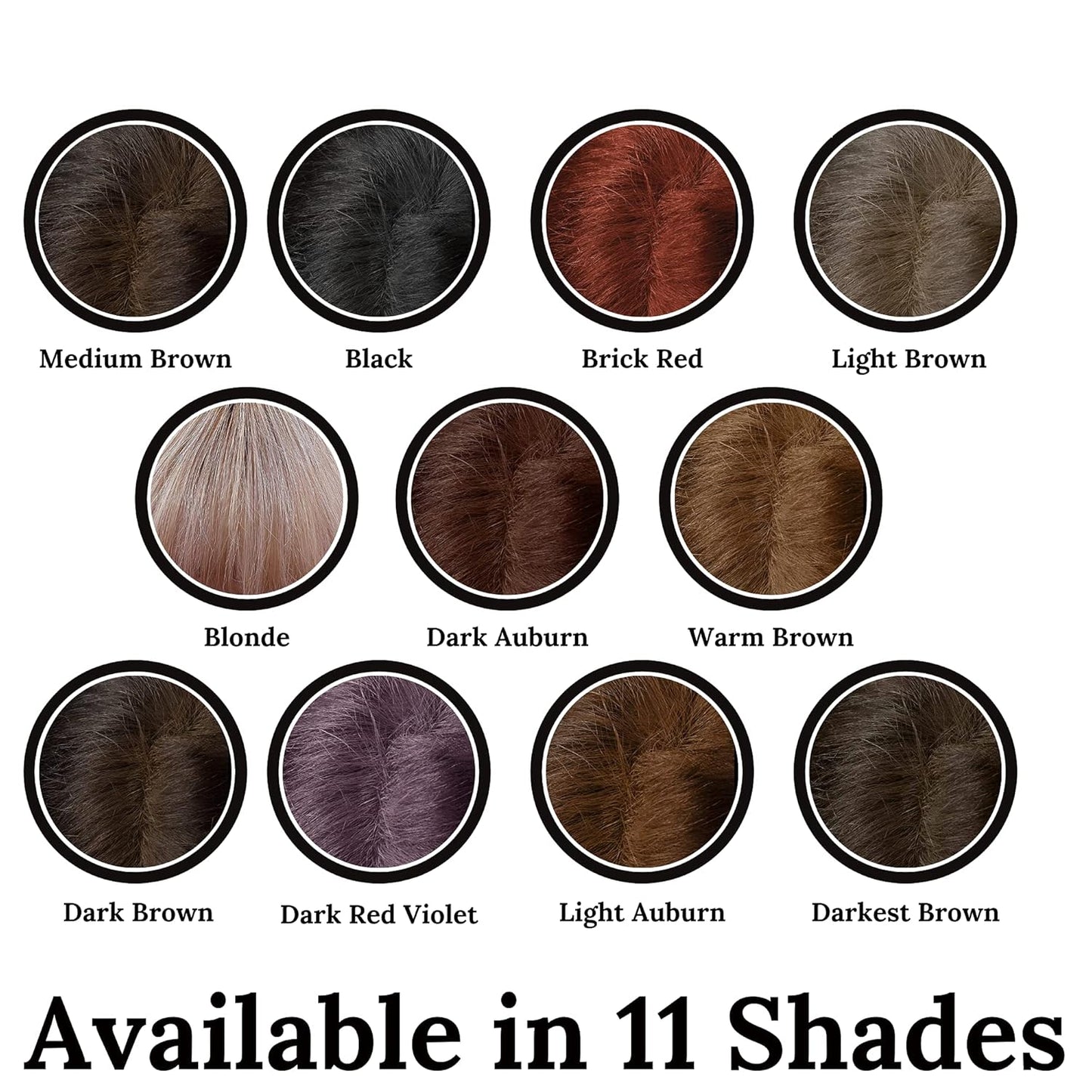 Root Touch Up and Concealer Powder - 11 True-to-Nature Shades - Zero Fragrance, Talc or Parabens - Hairline Powder With Brush by NuBeauti (Blonde)