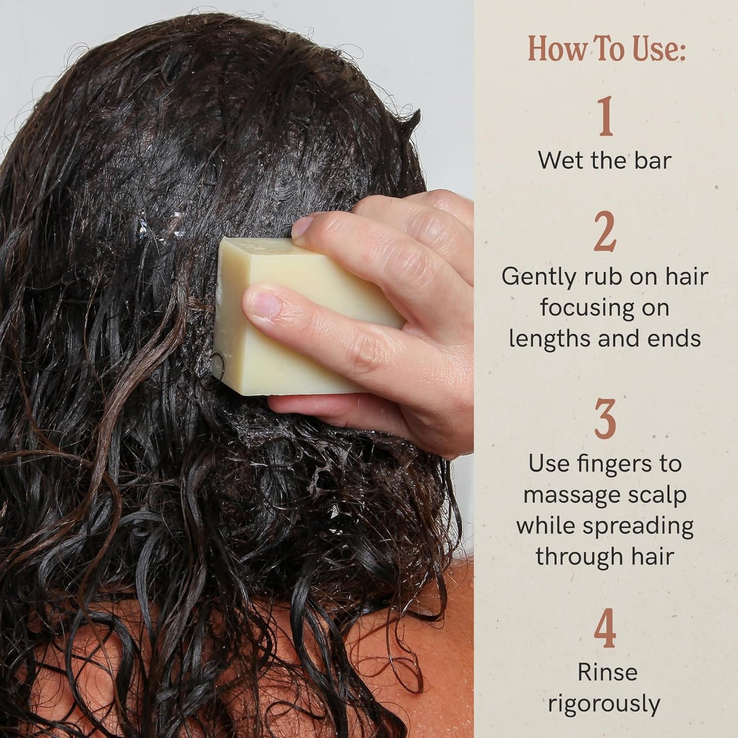 J·R·LIGGETT'S Shampoo Bar - Coconut & Argan Oil, All Natural Solid Shampoo for Hair with Olive Oil & Castor Oil, Sulfate Free, GMO Free, Restores Shine, Reduces Frizz, Manageable Hair, 3.5 oz - 1 Pack