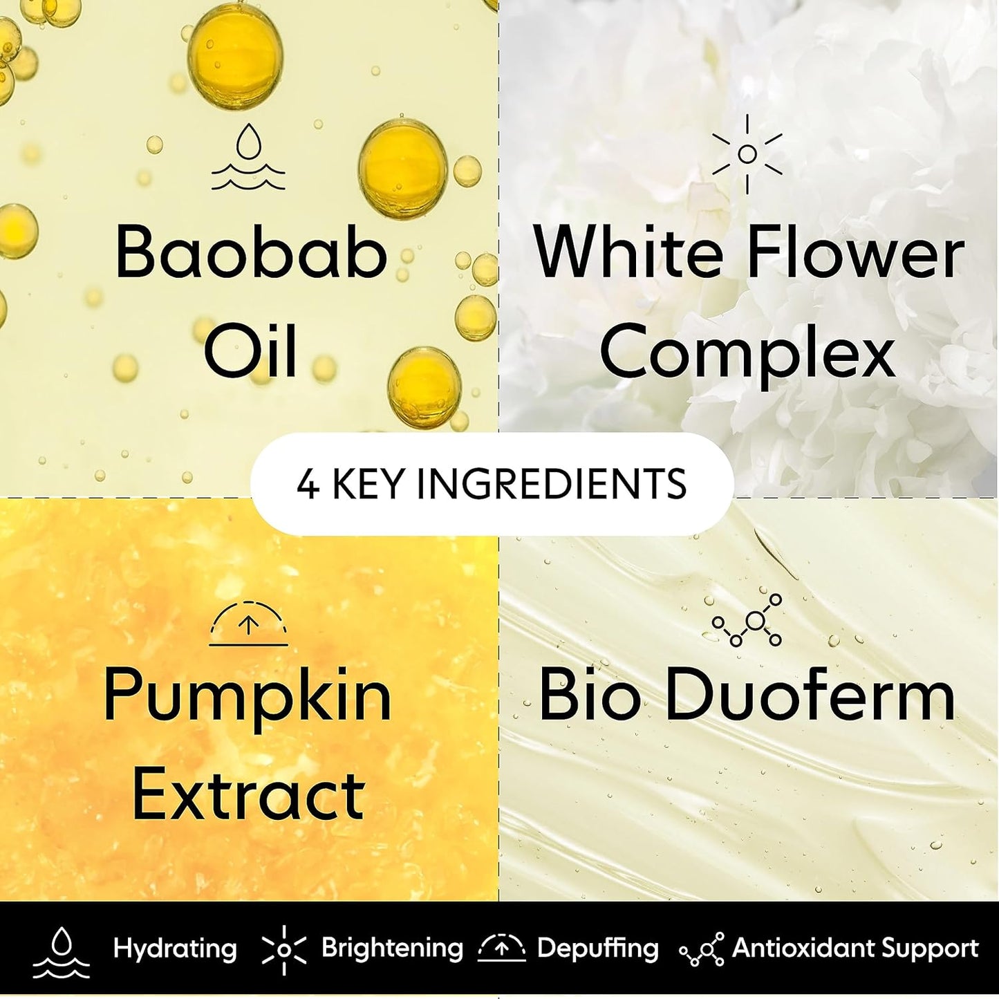 LOOPS SUNRISE SERVICE - Brightening Hydrogel Face Mask - Hydrates, Brightens, Depuffs and Wakes Up Your Complexion - Antioxidants Help Protect Against Free Radical Damage - 1 Pc