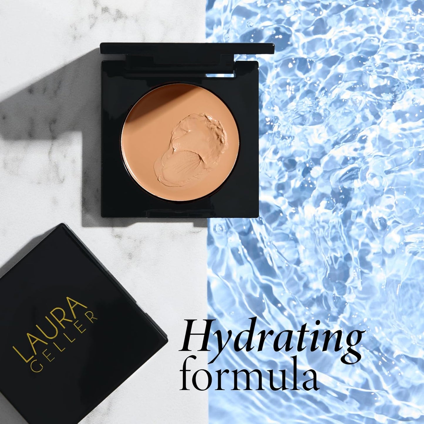 LAURA GELLER NEW YORK Seamless Finish Full Coverage Concealer, Porcelain