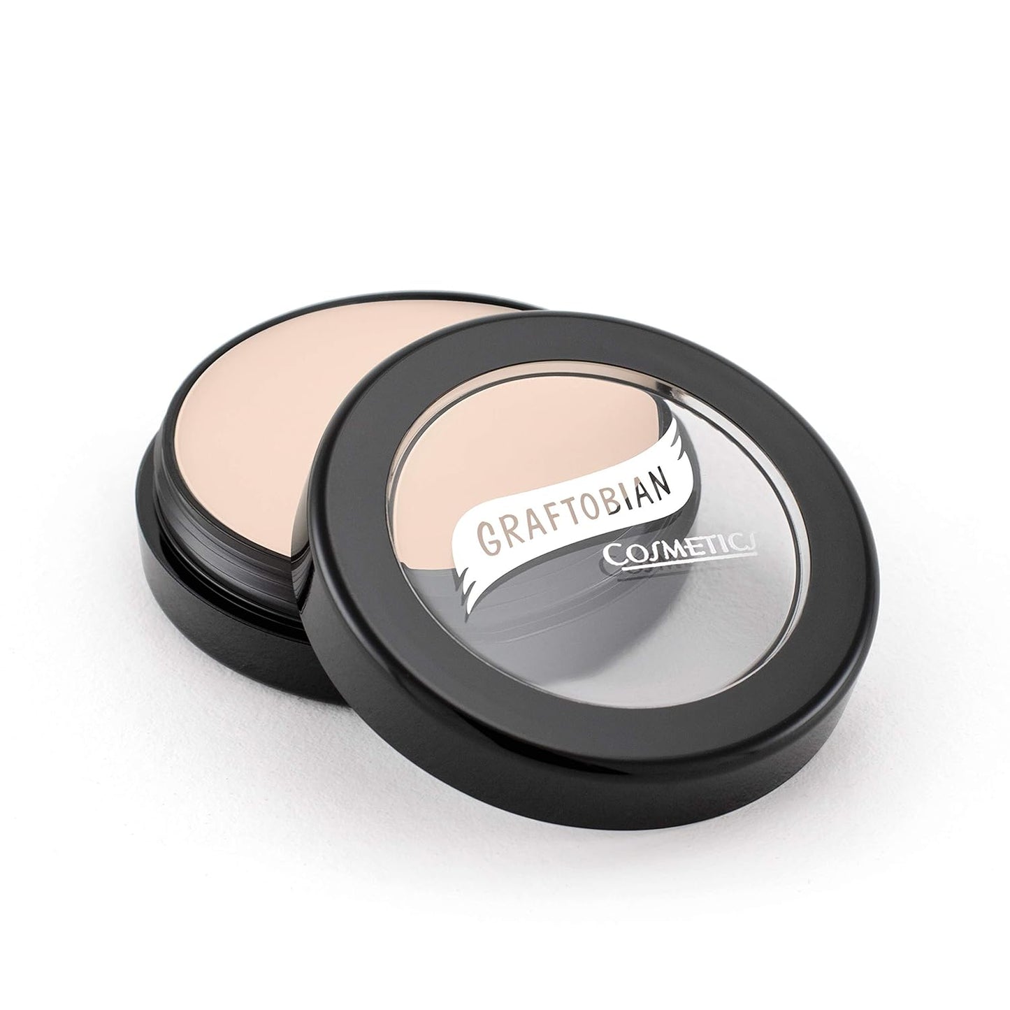 Graftobian HD Glamour Crème Foundation 1/2oz, Weightless Full Coverage Makeup, 65 Inclusive Shades, For All Skin Types, Natural or Full-Glam Looks, For Professionals and Beginners, Lady Fair