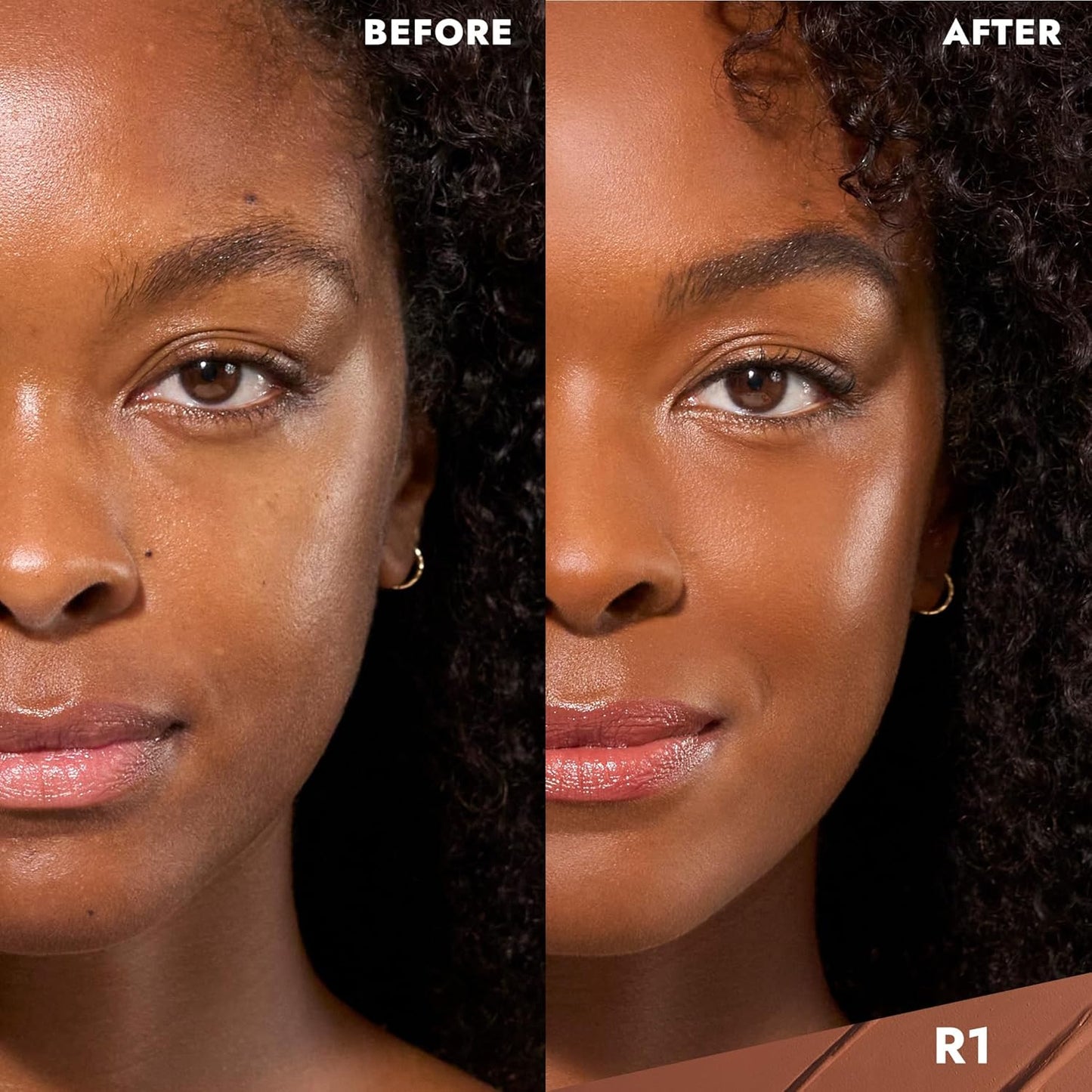COVER FX Total Cover Cream Foundation - Shade R1 - Buildable Coverage - Natural Finish - Oil-Free - Sweat-Proof
