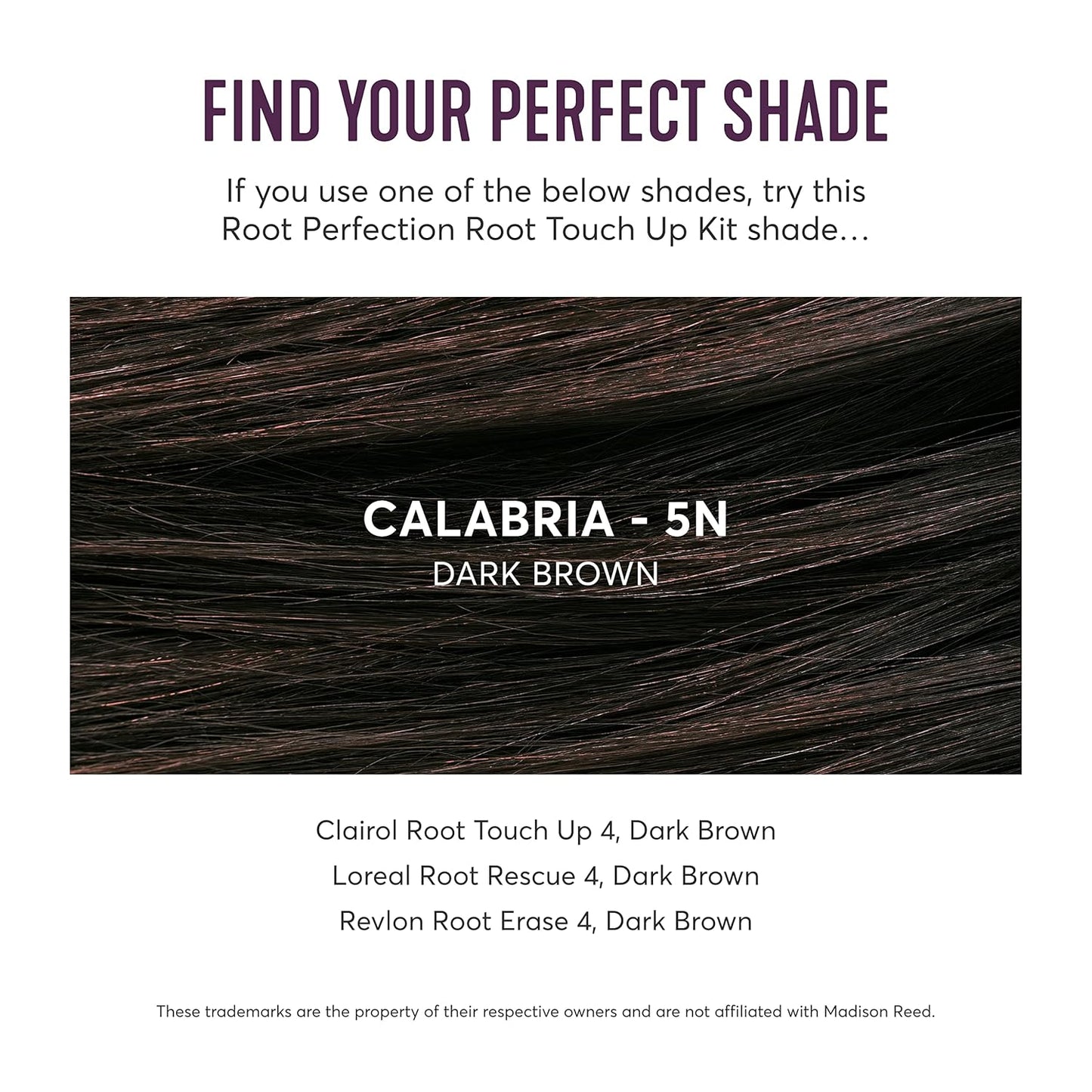 Madison Reed Root Perfection Permanent Root Touch Up, Dark Brown 5N Calabria, 10 Minutes for 100% Gray Root Coverage, Ammonia-Free Hair Dye, Two Applications