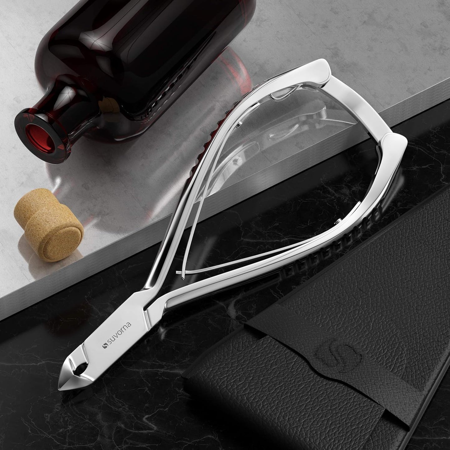 Professional Cuticle Trimmer and Professional Cuticle Nippers - Cuticle Clippers for Women and Men - Cuticle Cutter For Nails - Sharp Cuticle Nippers Professional for Spas and Salons